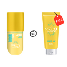 Load image into Gallery viewer, SALE - YOLO CANNES - 1 YOLO Beach Jewel Perfumed Mist = 1 Free Shower Gel