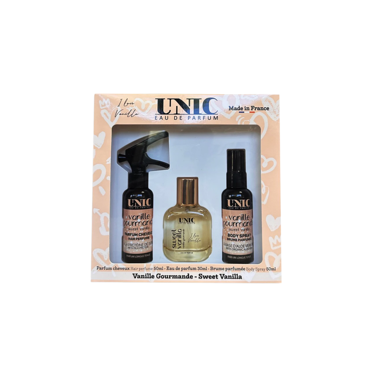 Fragrance Unic Eau De Parfum Vanille Gourmande COFFRET UNIC