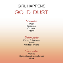 Load image into Gallery viewer, GIRL HAPPENS - GOLD DUST 50ml
