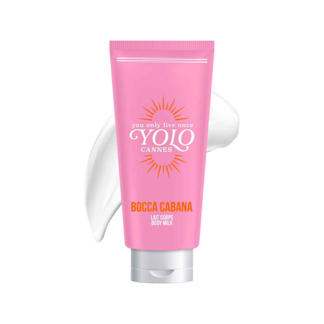 YOLO CANNES - COMBO - Bocca Cabana - Gel Douche, Lait Corps - 2x100ml
