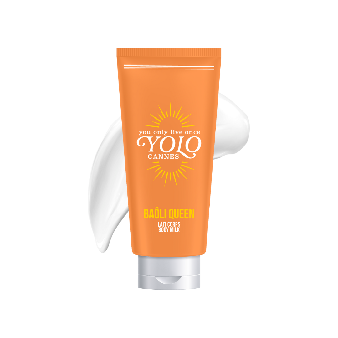 YOLO CANNES - COMBO - Baôli Queen - Gel Douche, Lait Corps - 2x100ml