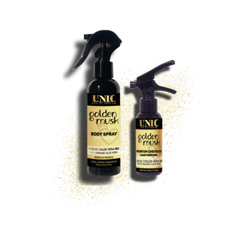UNIC - COMBO - Golden Musk Scented Mist & Hair Perfume