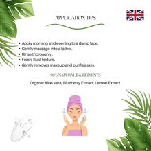 Laden Sie das Bild in den Galerie-Viewer, UNIC NATURE SHOT Cleansing Face Gel-100ml
