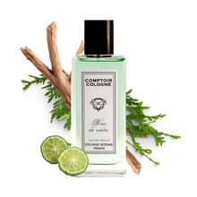 Laden Sie das Bild in den Galerie-Viewer, COMPTOIR COLOGNE - DUO -  Bois de Cèdre - Eau de Cologne 100ml +Gel Douche 200ml
