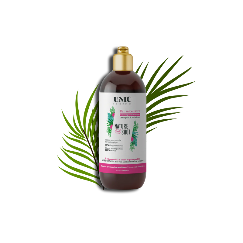 UNIC NATURE SHOT Micellar Water 500ml Cleansing & Refreshing