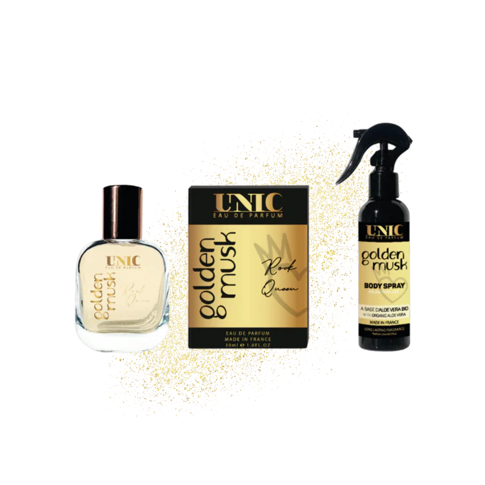 UNIC COMBO Brume Parfumée Eau de Parfum Golden Musk – ONIVO