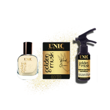 Load image into Gallery viewer, UNIC - COMBO - Hair Perfume &amp; Golden Musk Eau de Parfum
