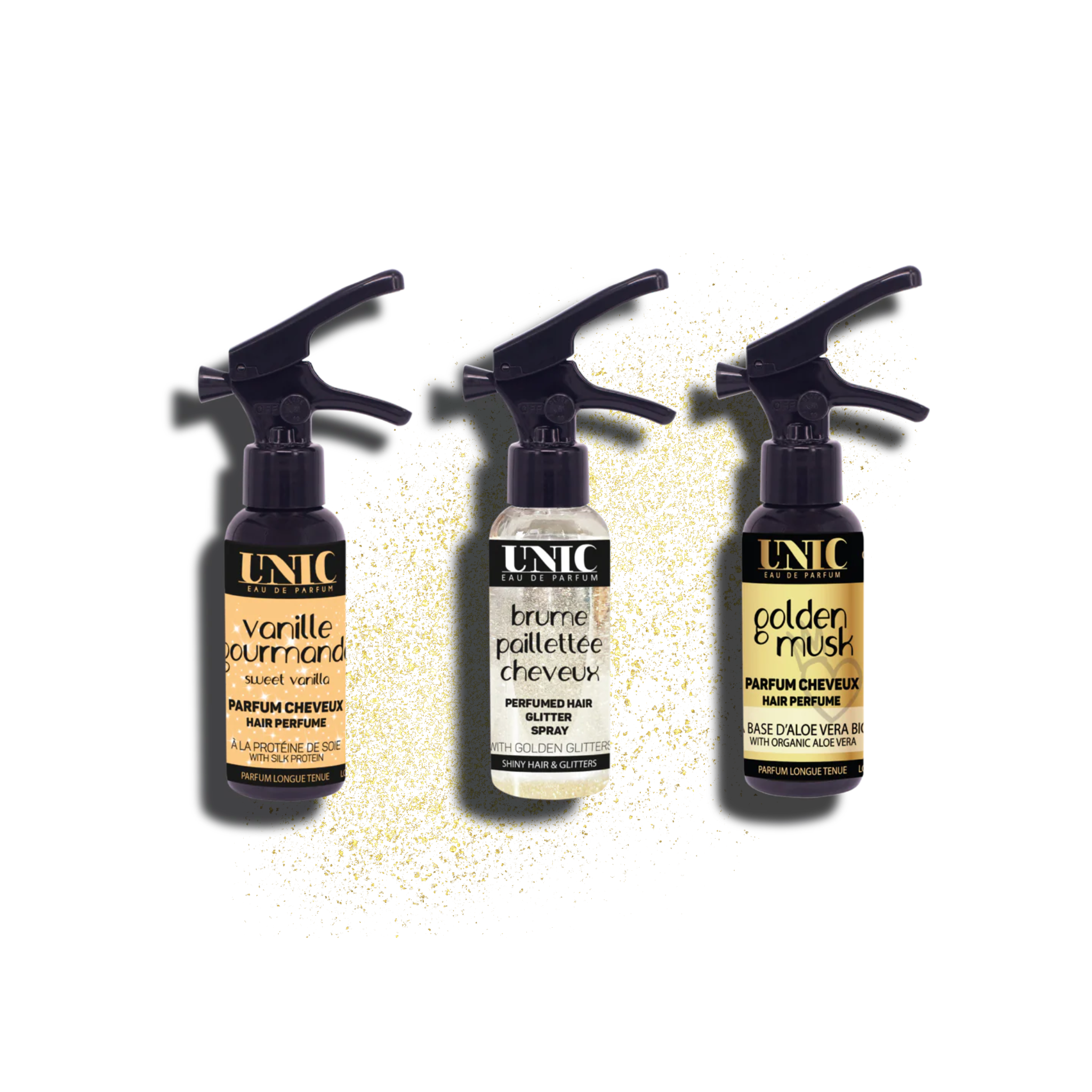 UNIC HAIR PERFUMES x3 in 50ml WEB EXCLUSIVE - Main Image