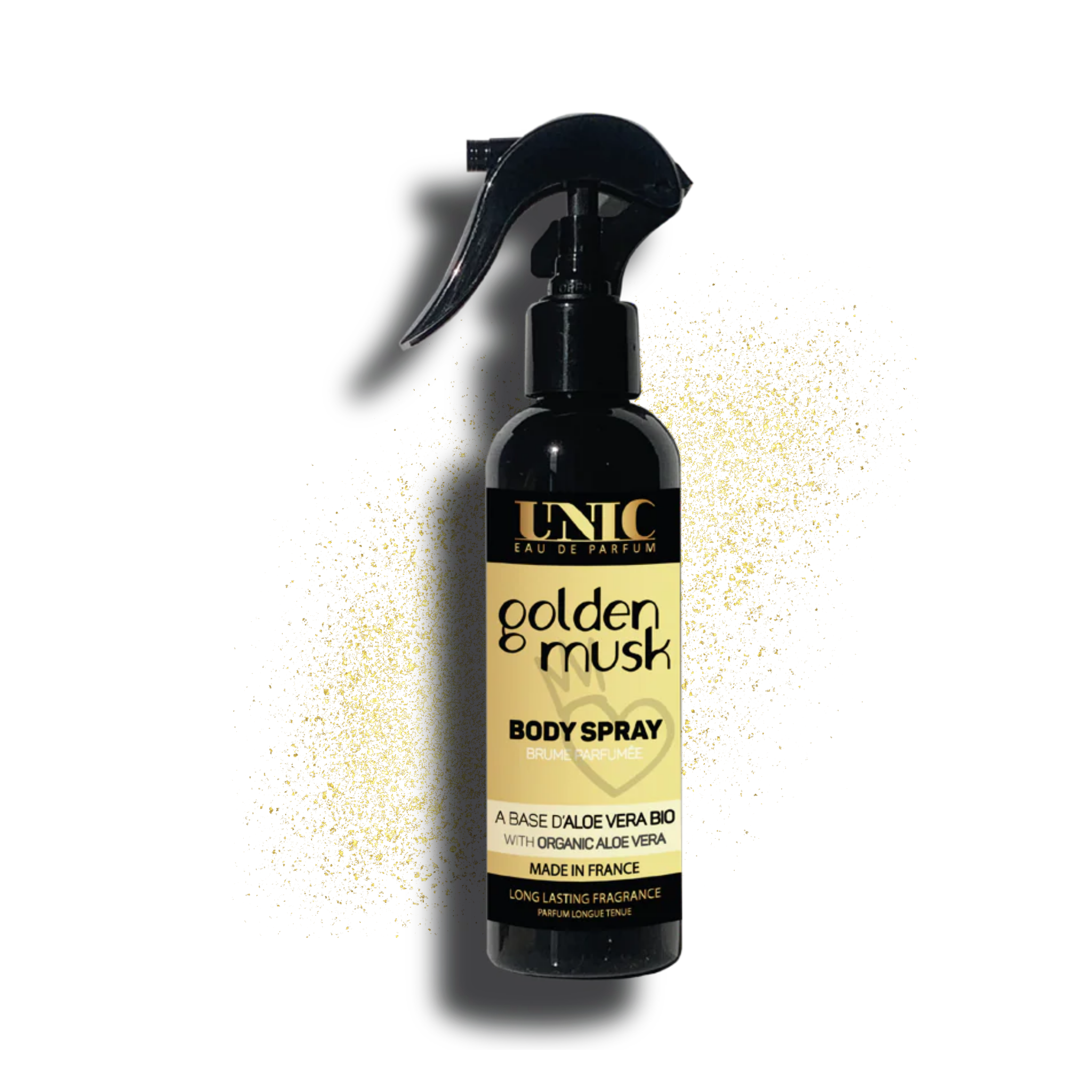 UNIC Brume Parfumée Golden Musk 200ml – ONIVO COSMETICS