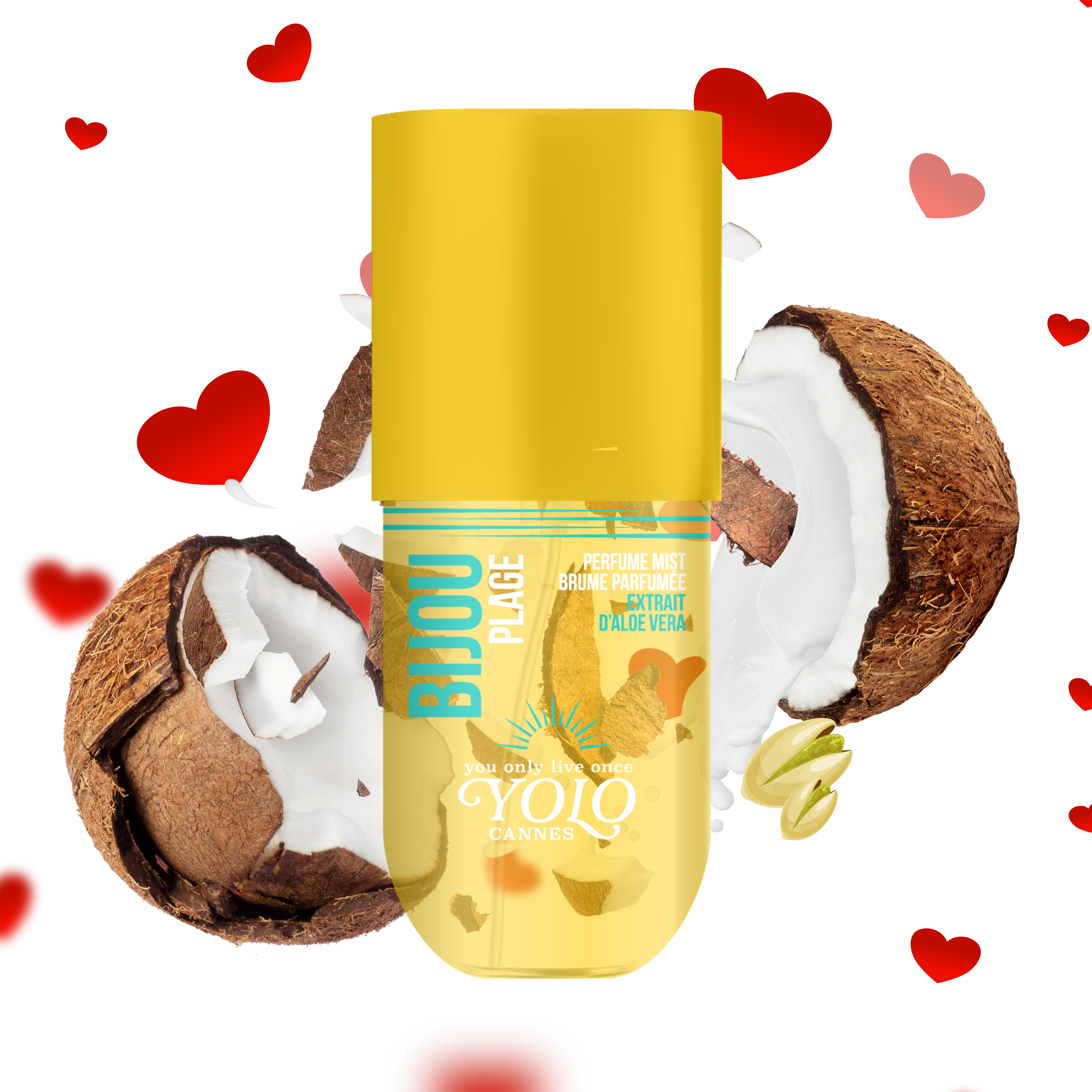YOLO CANNES - Brume Parfumée - Bijou Plage - 90 ml