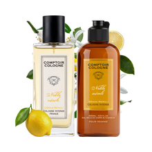 Laden Sie das Bild in den Galerie-Viewer, COMPTOIR COLOGNE - DUO - Noble Néroli - Eau de Cologne 100ml +Gel Douche 200ml
