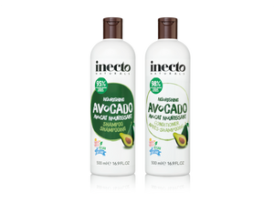 INECTO Combo Shampoing & Après Shampoing Avocado - 500ml