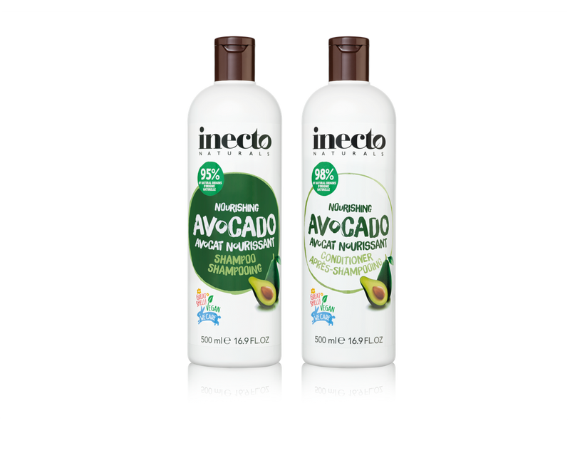 INECTO Combo Shampoing & Après Shampoing Avocado - 500ml