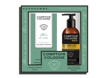 Load image into Gallery viewer, COMPTOIR COLOGNE GIFT SET - Cedarwood Perfume &amp; Scrub
