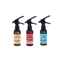 Laden Sie das Bild in den Galerie-Viewer, UNIC – COMBO – Haarparfums – Vanille, Zucker, Monoï – 3 x 50 ml
