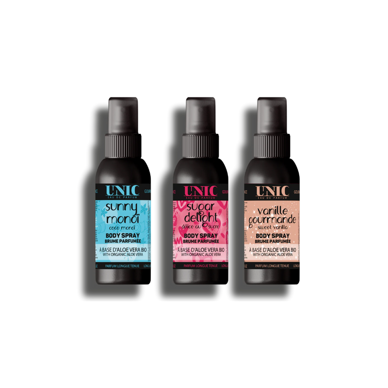 UNIC - BODY SPRAY POCKET x3 in 50ml - EXCLU WEB
