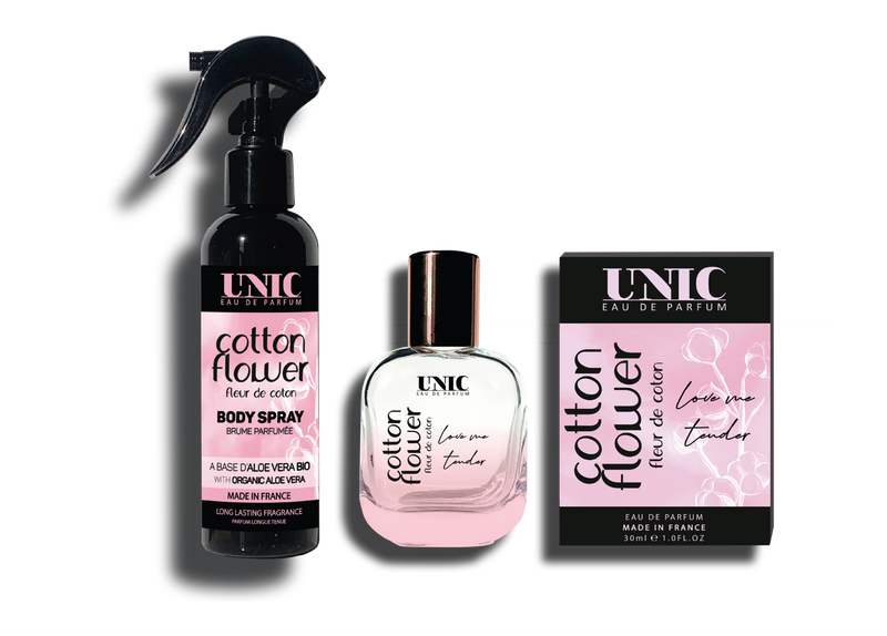 UNIC - Combo Cotton Flower Eau de parfum & Body Spray