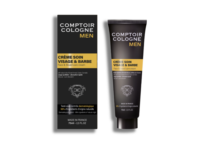 Comptoir Cologne MEN - Crème soin visage & barbe 75ml
