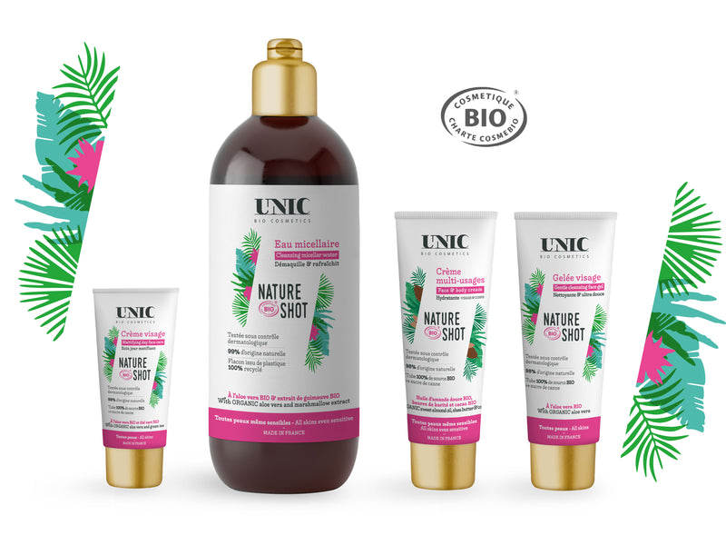 FACE CARE COLLECTION - UNIC BIO - NATURE SHOT